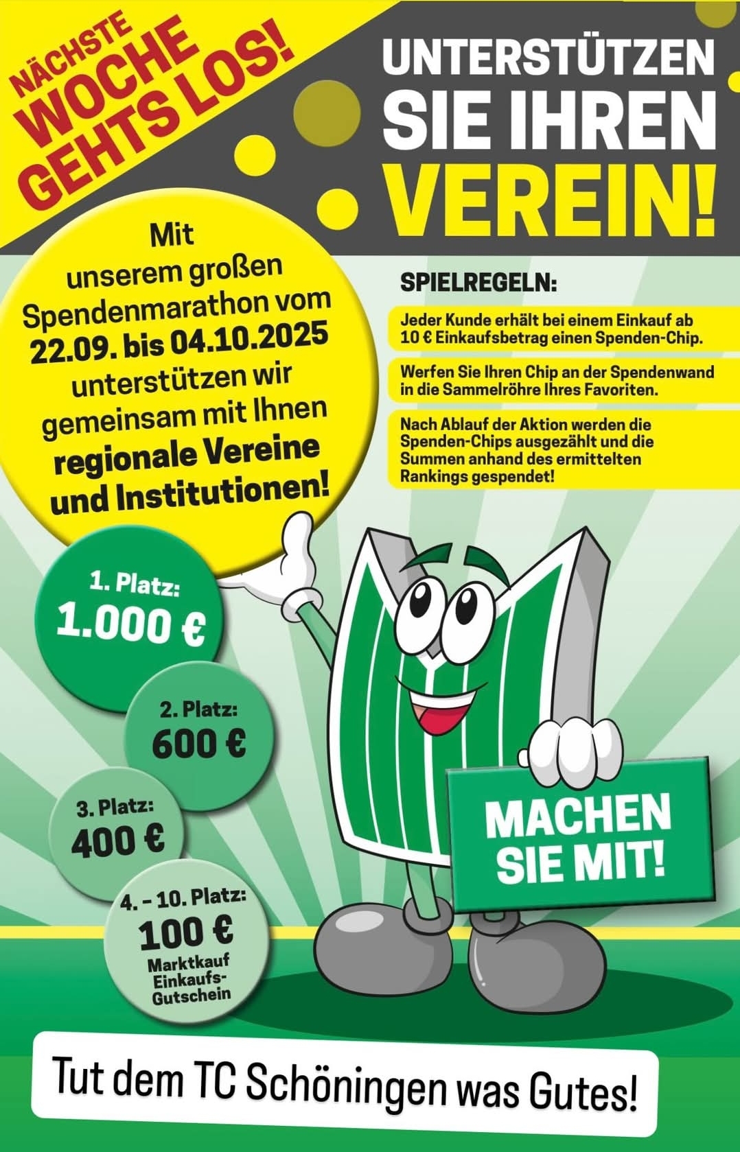 2025 Marktkauf Harting Spendenaktion